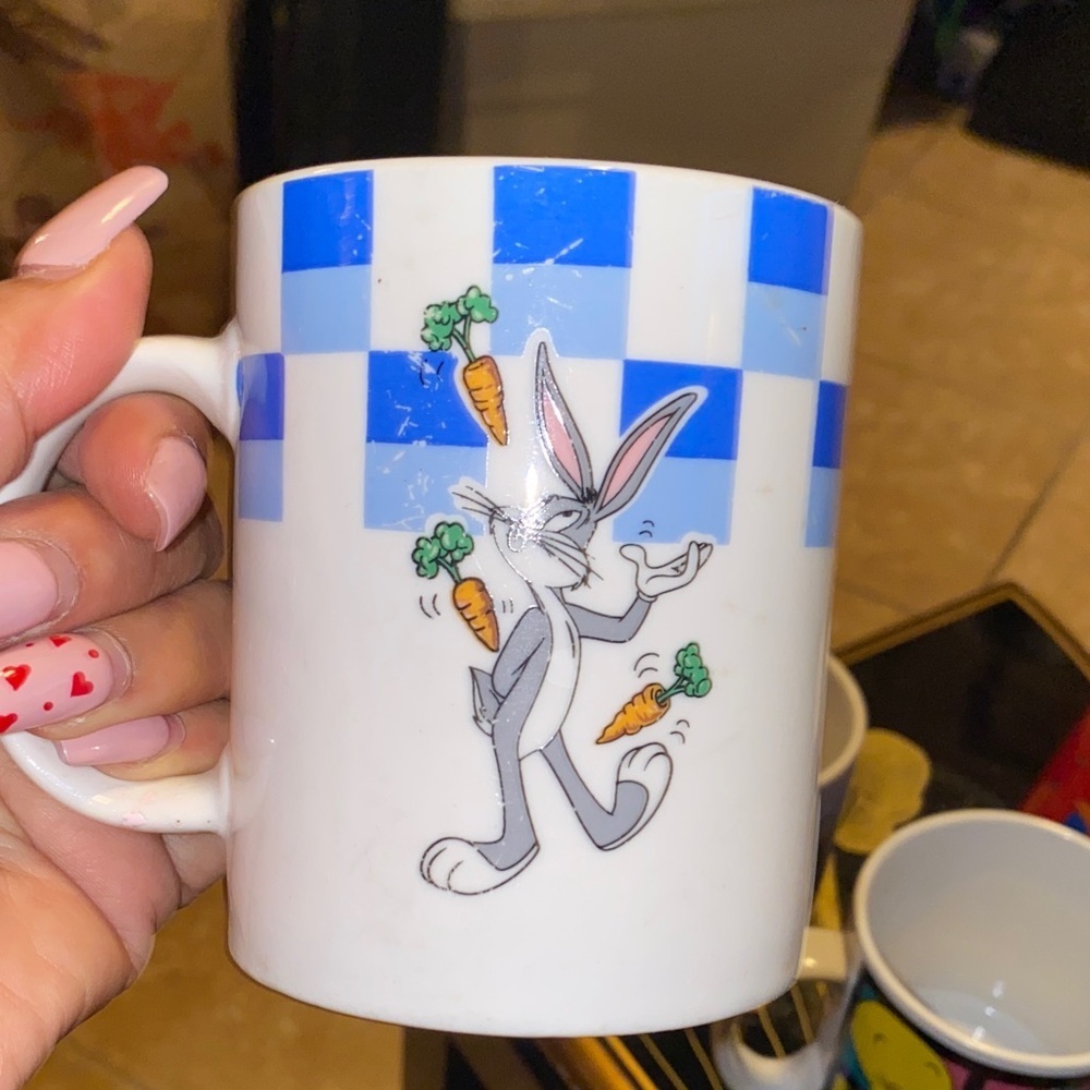 Set Of 4 Loony Toons Cartoon Character Mug Set - Multicolor - Picture 7 of 8